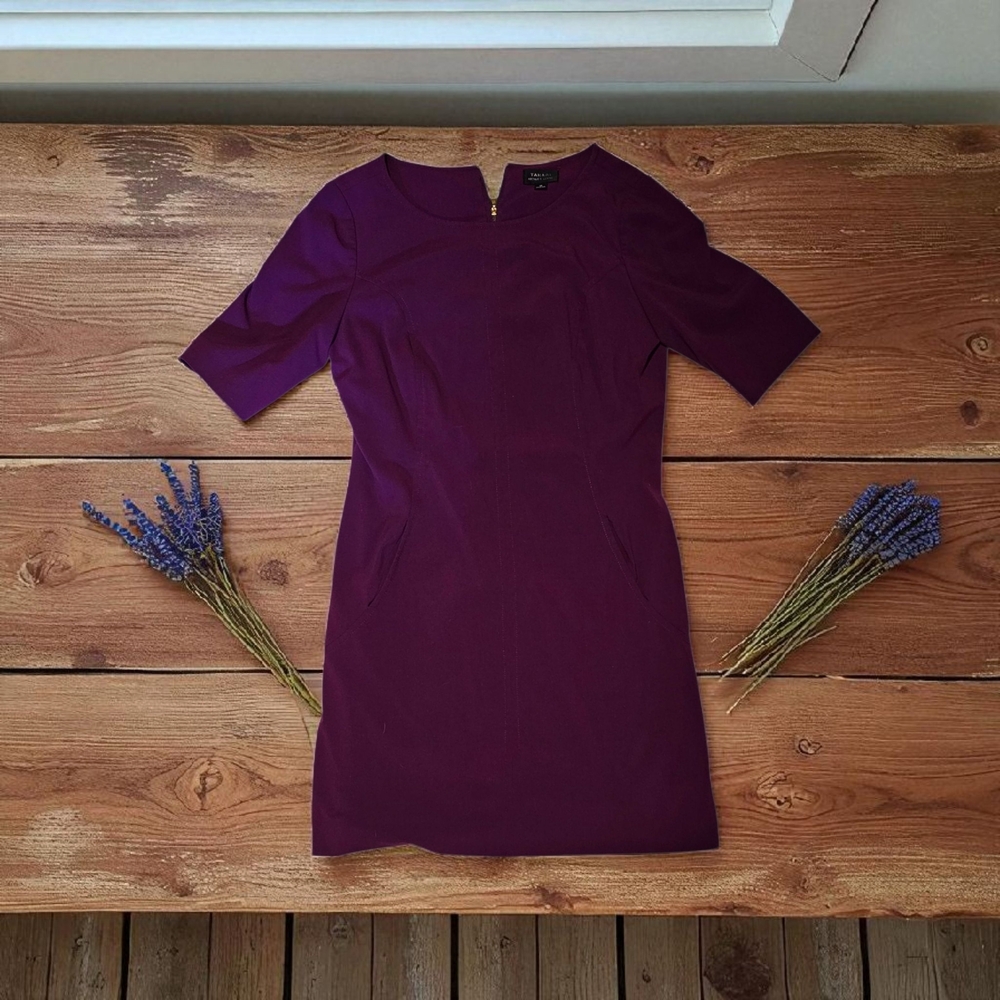 Elegant Purple Women's Dress